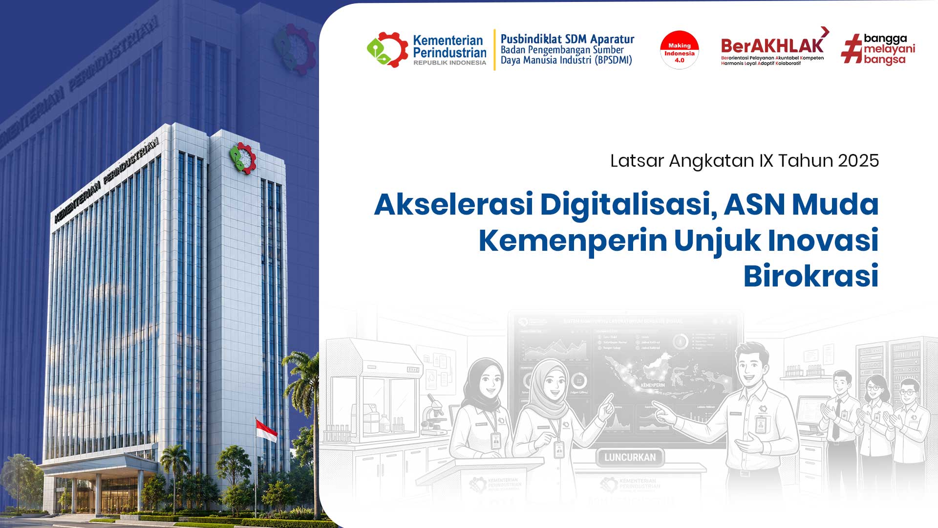 Akselerasi Digitalisasi, ASN Muda Kemenperin Unjuk Inovasi Birokrasi