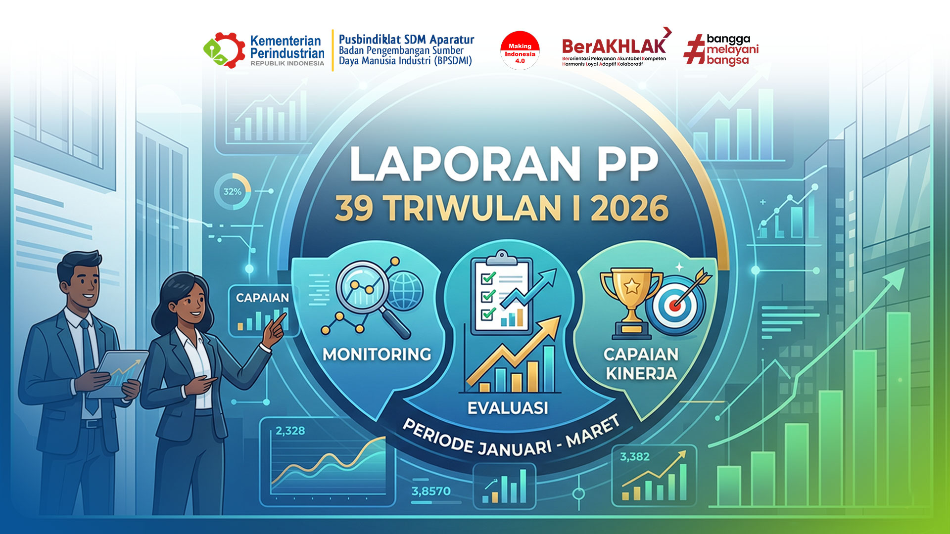Laporan PP 39 Triwulan I 2026: Monitoring, Evaluasi, dan Capaian Kinerja