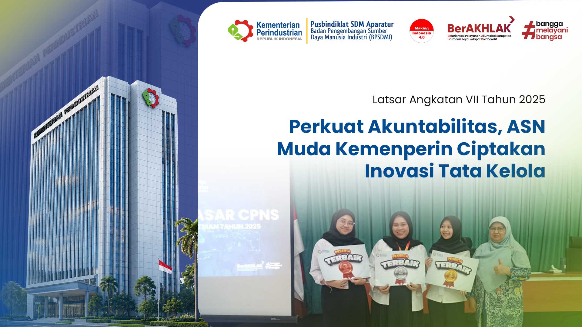 Perkuat Akuntabilitas, ASN Muda Kemenperin Ciptakan Inovasi Tata Kelola