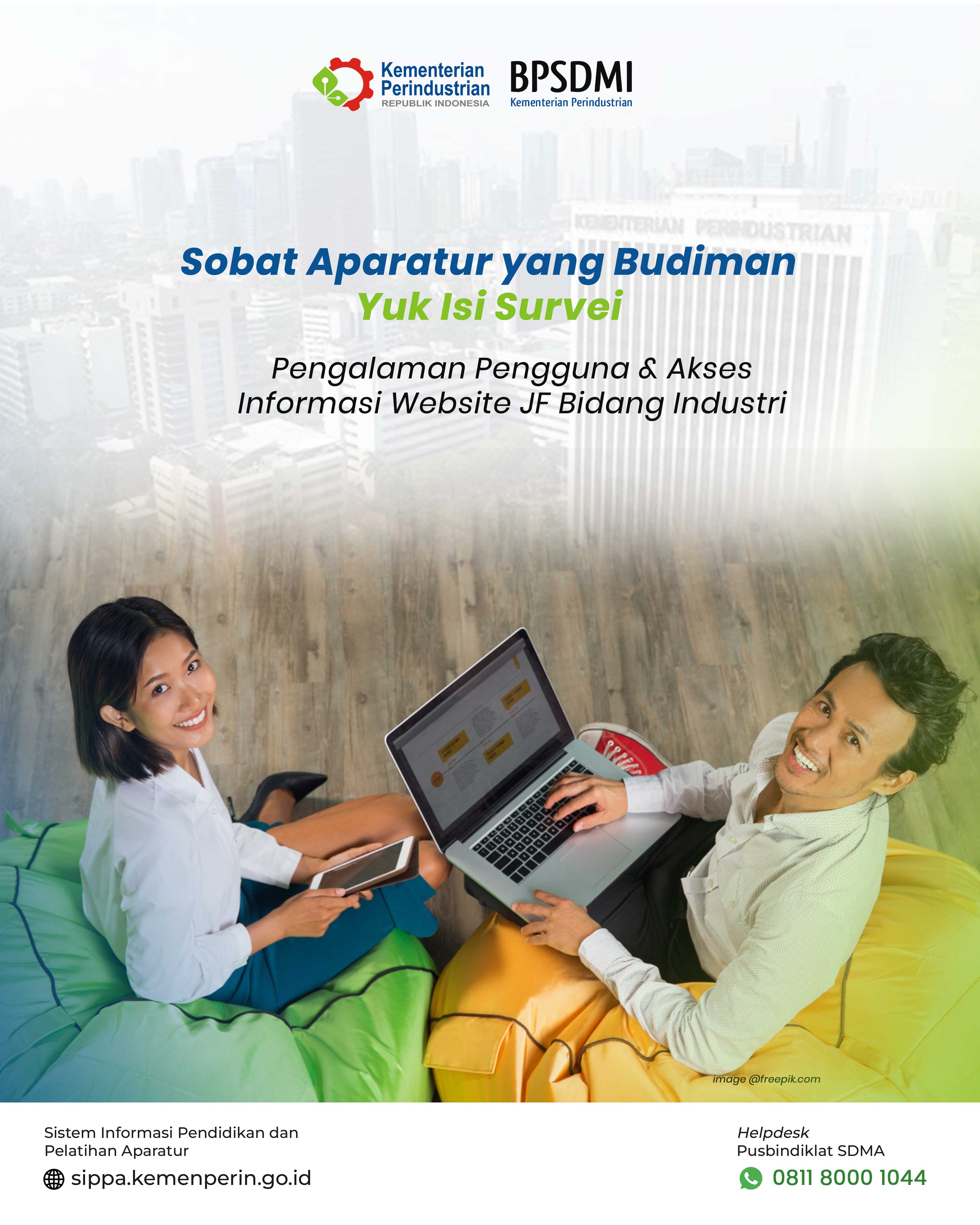 Survei Pengalaman Pengguna & Akses Informasi Website JF Industri