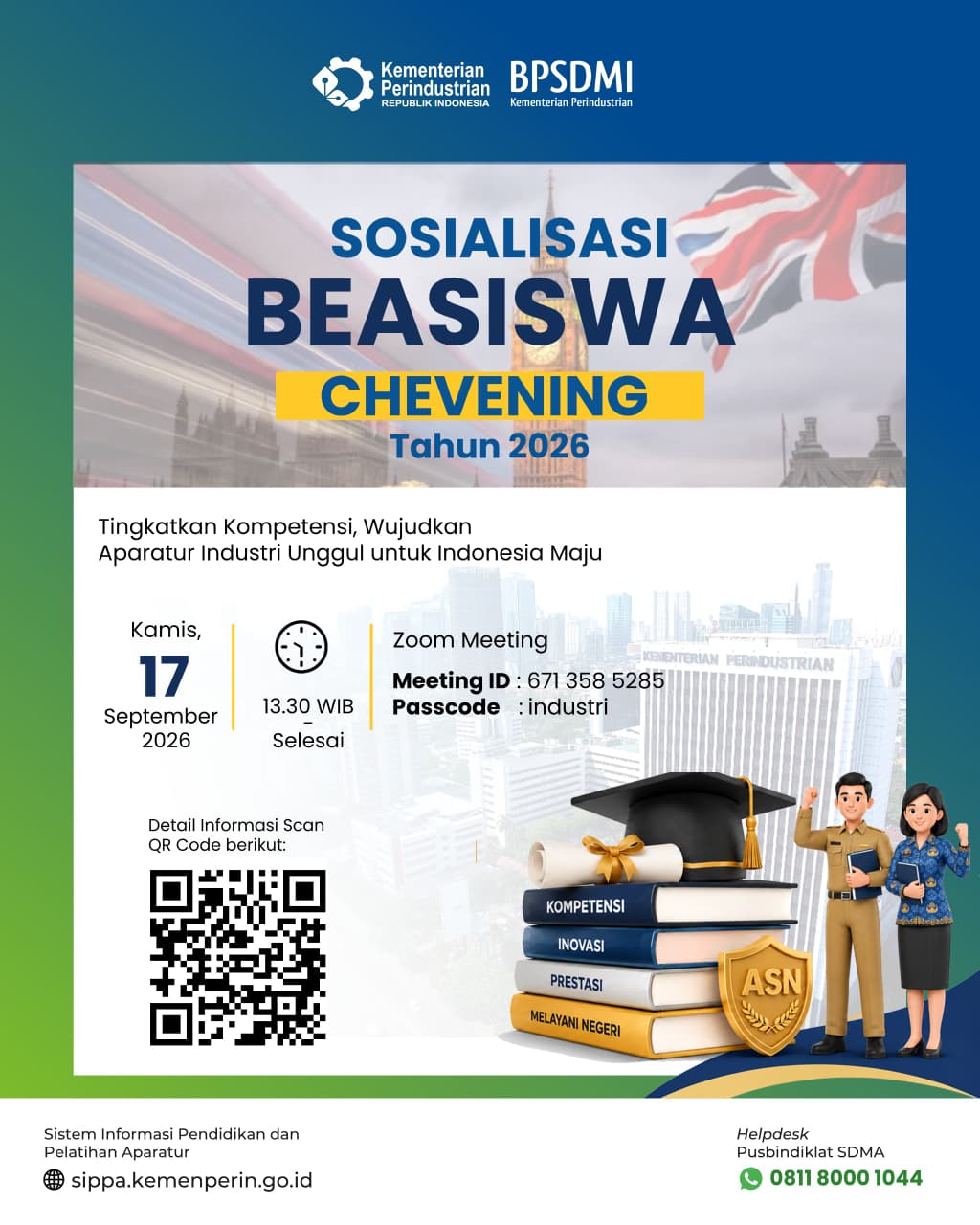 Sosialisasi Beasiswa Chevening Tahun 2026